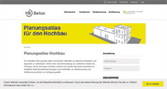 Desktop Screenshot of planungsatlas-hochbau.de