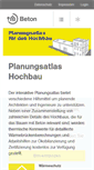 Mobile Screenshot of planungsatlas-hochbau.de