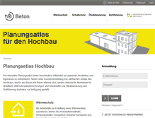 Tablet Screenshot of planungsatlas-hochbau.de